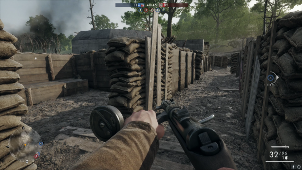 ... als auch in den Schützengräben des Ersten Weltkriegs. (Screenshot: Golem.de)